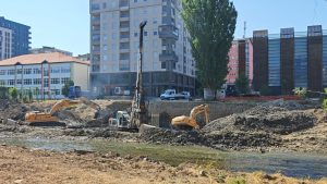 Počeli su radovi za igradnju novog mosta preko reke Ibar u Kosovskoj Mitrovici