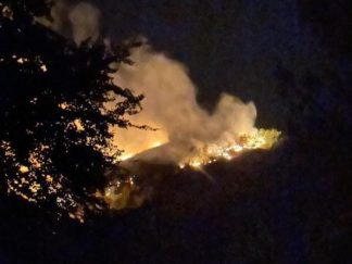Požar u okolini Aleksandrovca