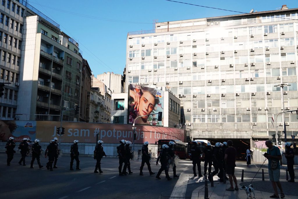 Totalna blokada Beograd