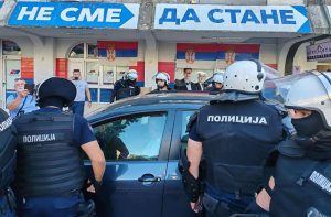 Privođenje Milomira Jaćimovića 1. jula