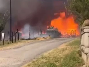 Aktivno 148 požara širom Šumadijskog okruga