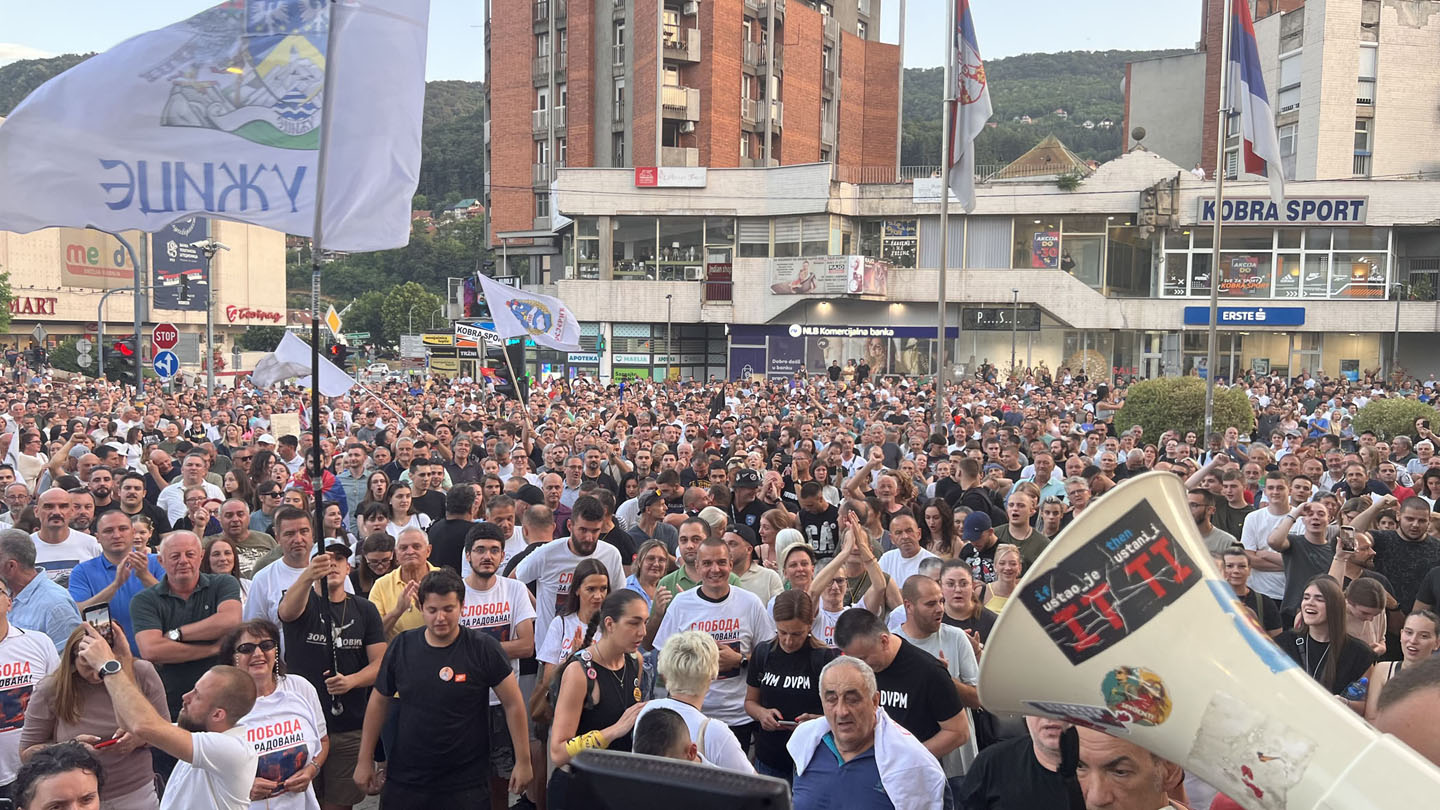 Protest u Užicu