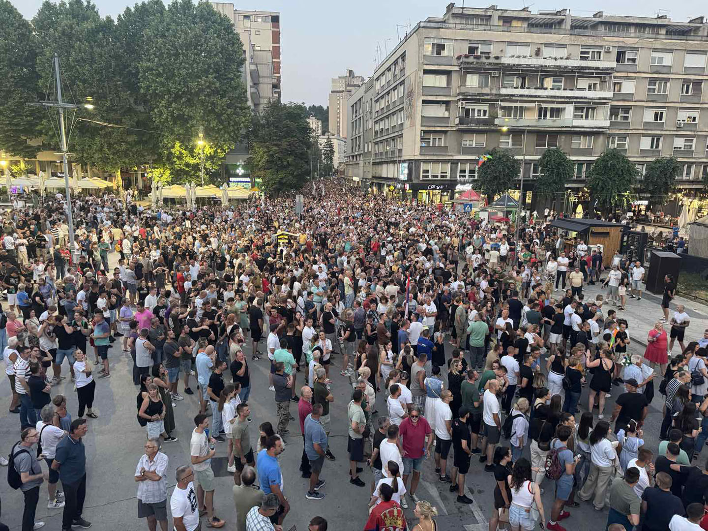 Protest u Užicu