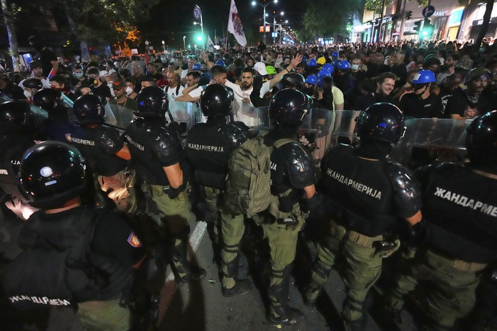Žandarmerija i studenti
