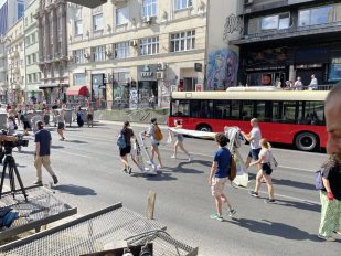 blokada zeleni venac