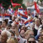 Neki od ranijih skupova naprednjaka: Miting u Valjevu 2024.