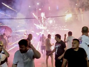 Sukobi u Vrbasu: Pirotehnikom na građane