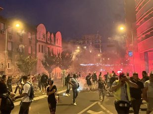 Incidenti u Novom Sadu tokom protesta