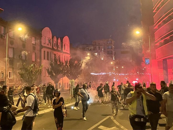 Incidenti u Novom Sadu tokom protesta