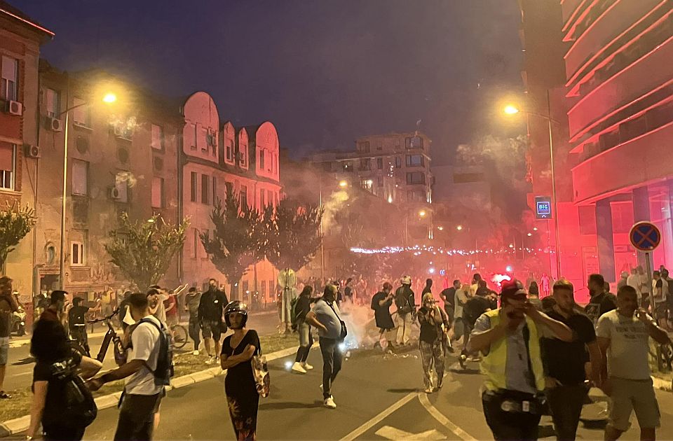 Incidenti u Novom Sadu tokom protesta