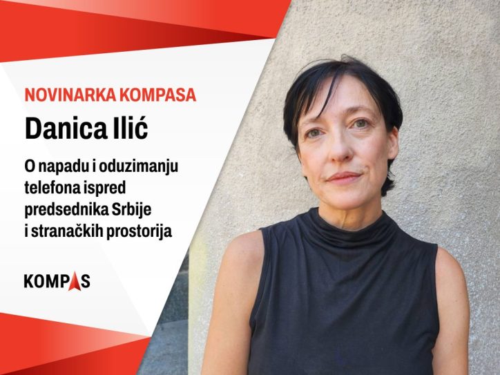 Novinarka Kompasa Danica Ilić