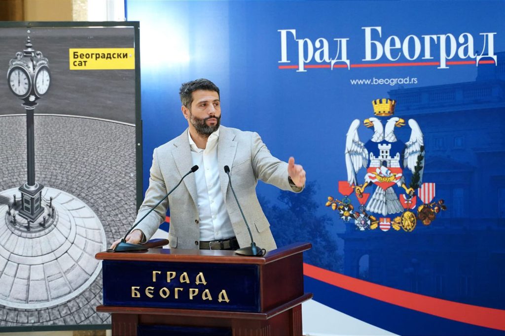 Gradonačelnik Beograda Aleksandar Šapić