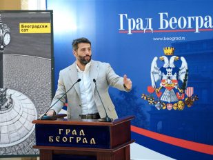 Gradonačelnik Beograda Aleksandar Šapić