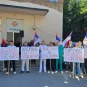 Protest zaposlenih u mitrovačkom KBC-u