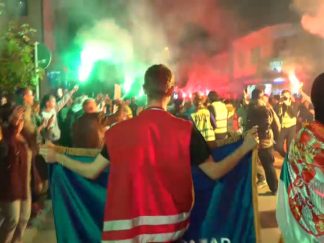 Doček studenata u Kosjeriću