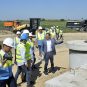 Ministar finansija Siniša Mali obilazi gradilište na Ekspu