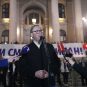 Vučić ispred Skupštine