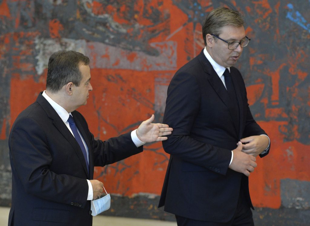 Ivica Dačić i Aleksandar Vučić