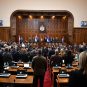 Beograd, 7. oktobra 2025.- Poslanici Skupštine Srbije počeli su danas prvu sednicu redovnog jesenjeg zasedanja