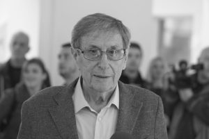 Zdravko Šotra na predstavljanju knjige "Milena Dravić - Više od umetnosti“ 2019. godine.