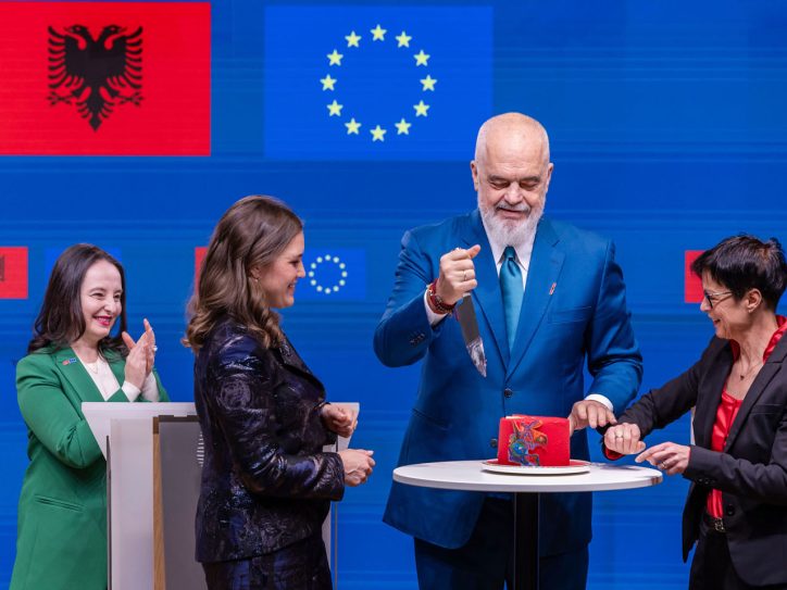 Edi Rama i Marta Kos
