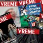 Naslovne strane nedeljnika Vreme