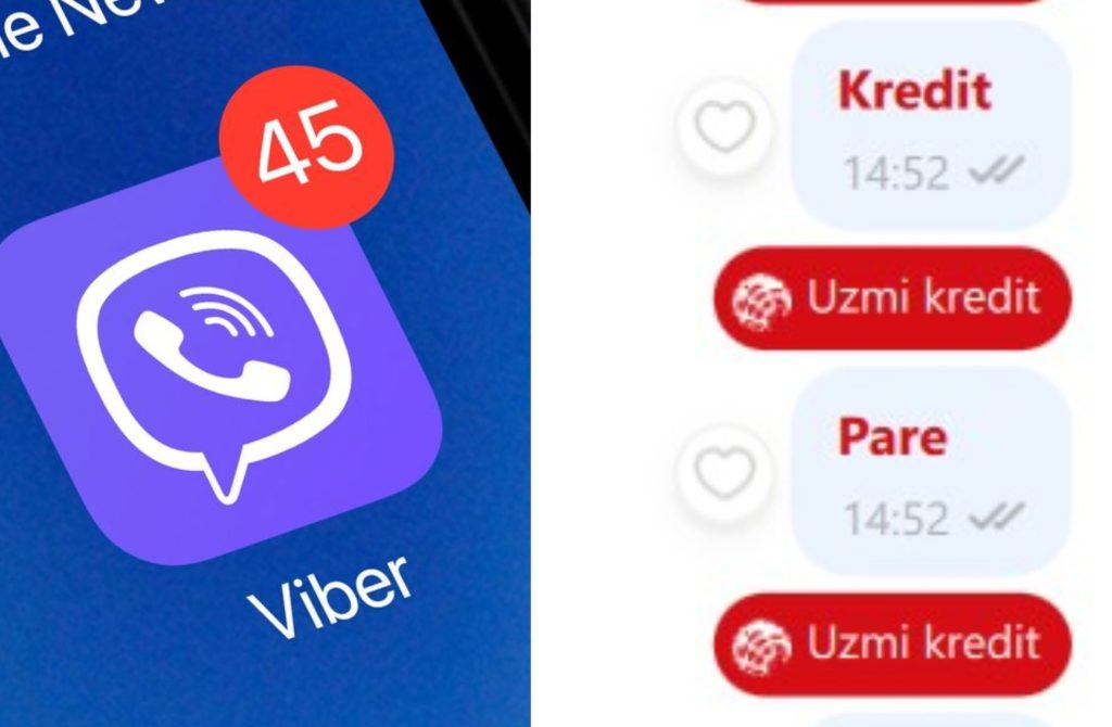 Korisnicima koji su u svojim privatnim porukama na Viberu koristili reči kao „pare“ ili „plata“, počele su da iskaču reklame za keš kredit Procvredit banke