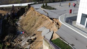 Novo klizište u Kragujevcu.