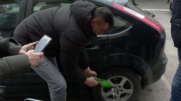 Prosuli mleko ispred Gradske uprave u Kraljevu