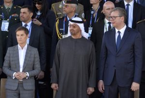 Vučić i Al Nahjan na vojnoj paradi u Beogradu