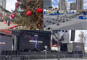 Kolaž fotografija iz Beograda na vodi za doček 2026.