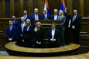 Sudije Ustavnog suda sa Anom Brnabić