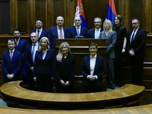 Sudije Ustavnog suda sa Anom Brnabić