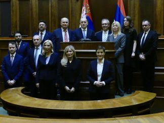 Sudije Ustavnog suda sa Anom Brnabić