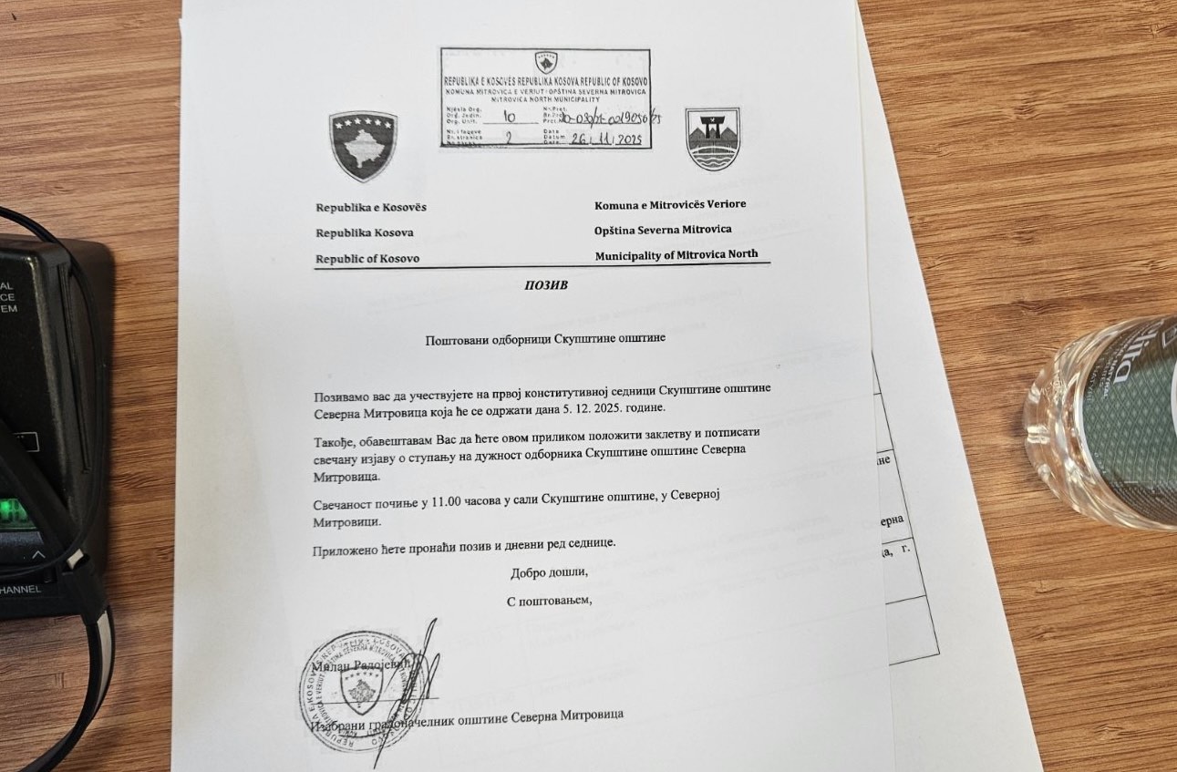 Na čelo opštine Severna Mitrovica dolazi Milan Radojević, u Zvečanu Dragiša Milović, u Zubinom Potoku Miloš Perović, a u Leposaviću Zoran Todić, svi iz Srpske liste.