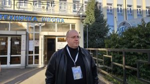 Dušan Radaković, izborni posmatrač ispred Demokratije na delu