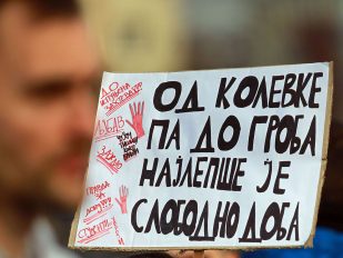 Transparent na blokadi Autokomande 27. januara 2025.