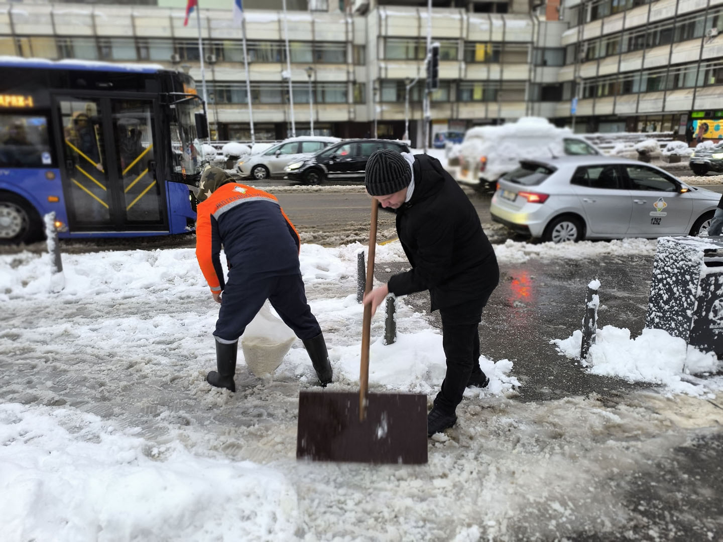Povećani broj povreda zbog leda