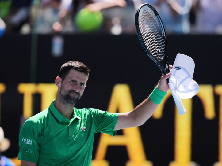 Novak Đoković na Australijan openu