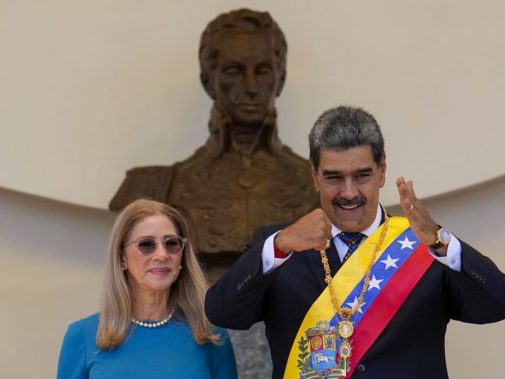 Silija Flores i Nikolas Maduro