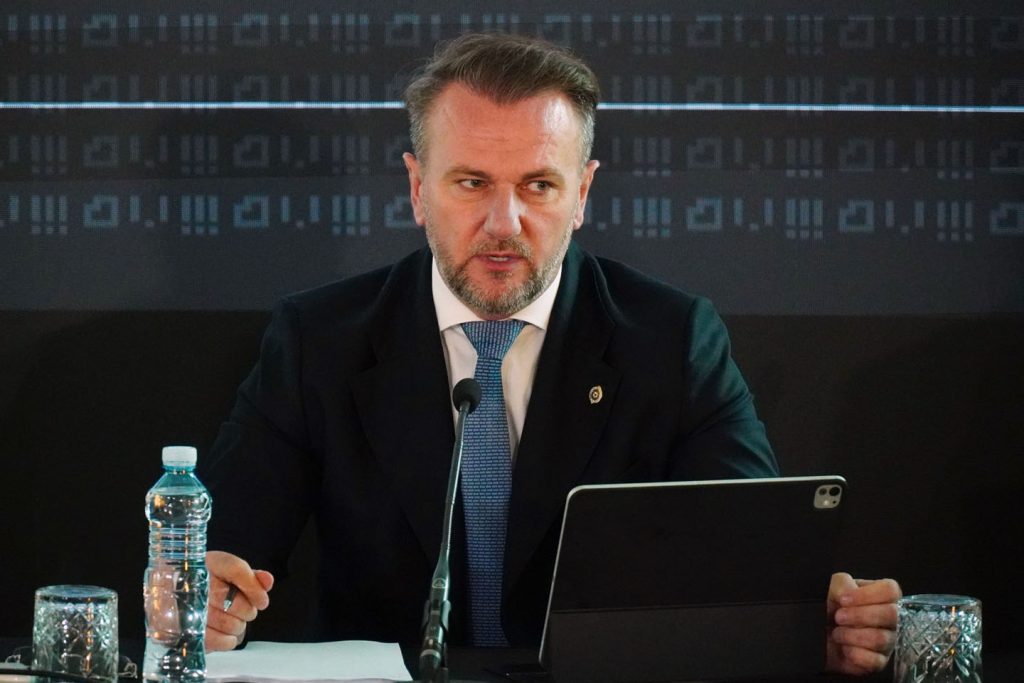 Ostoja Mijailović, predsednik ABA lige i predsednik Partizana