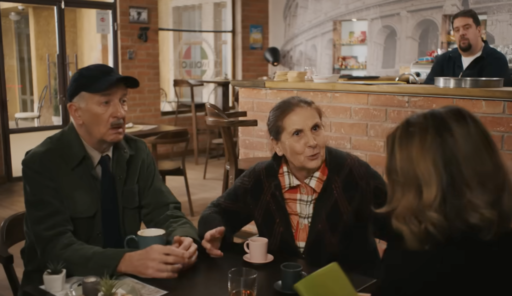 Radio Mileva, scena iz serije