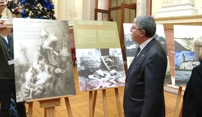 Evroposlanici pogledali izložbu o Jasenovcu