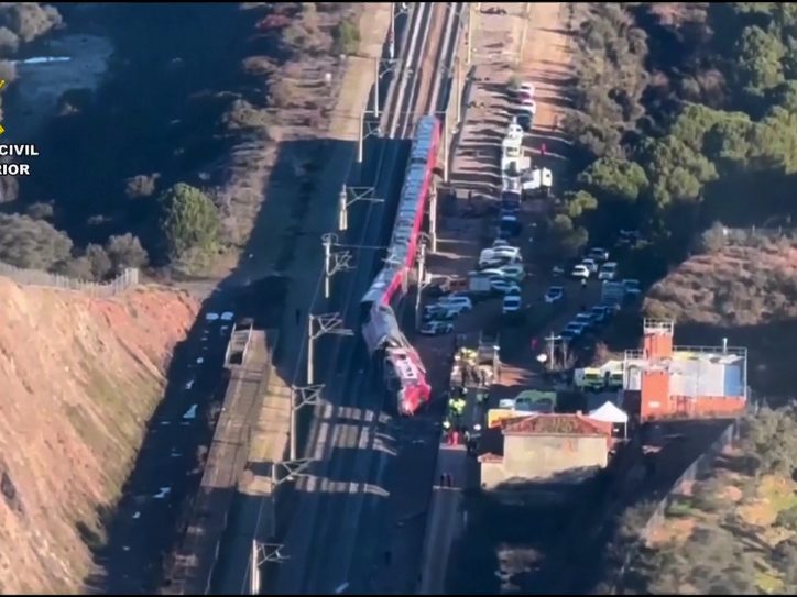 Sudar vozova u Španiji