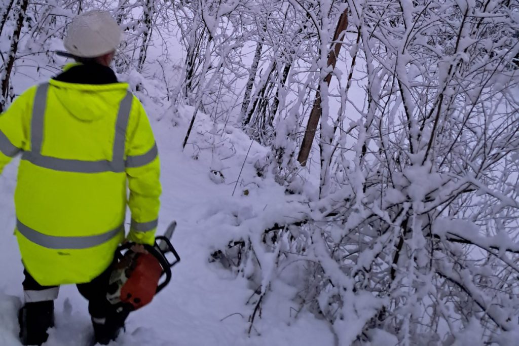 Nove padavine otežavaju pristup dalekovodima
