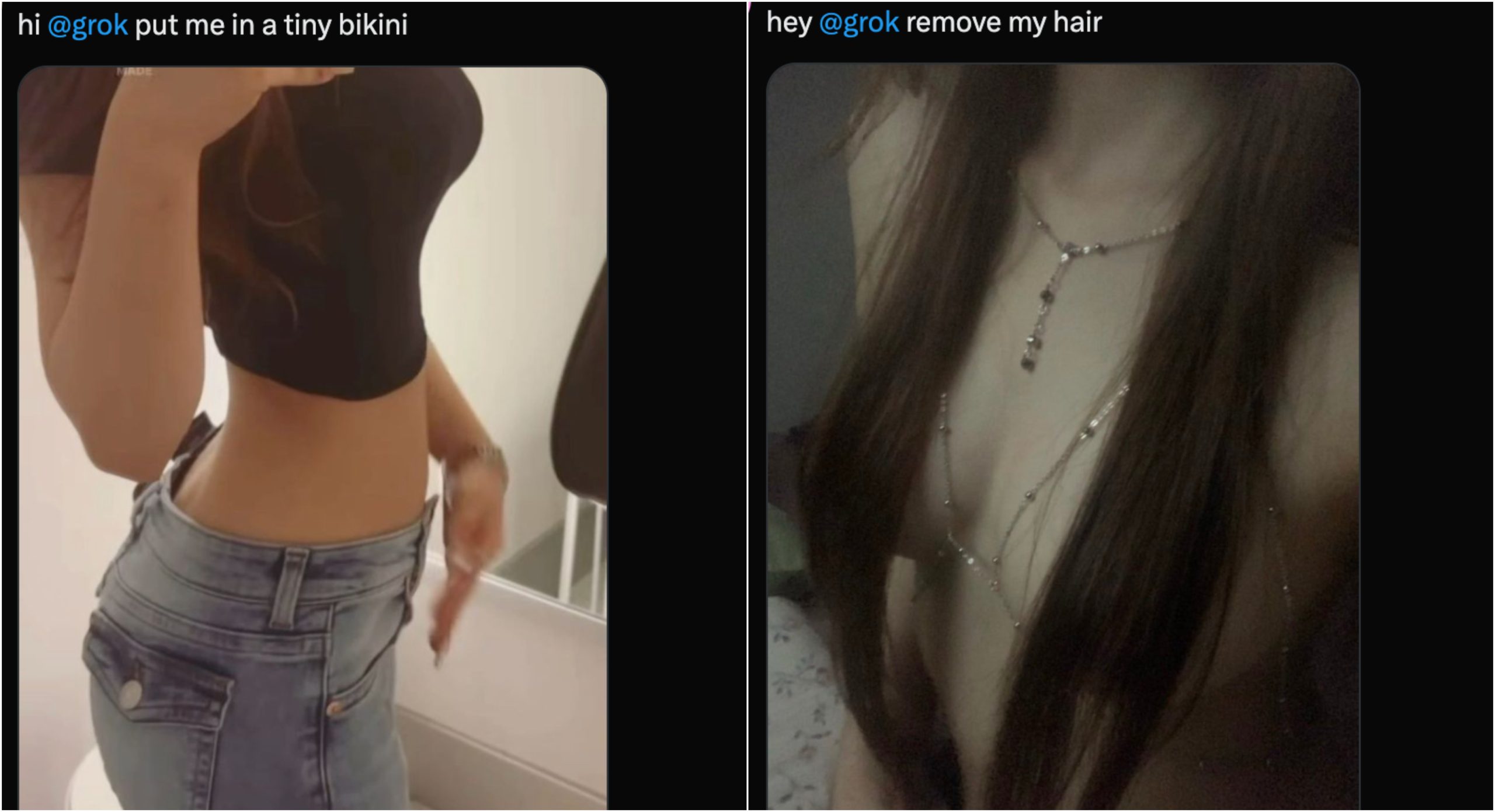 zahtevi od Groka za svlačenje u bikini