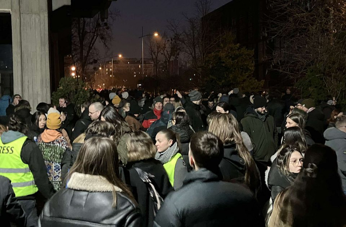 Studentski protest u Novom Sadu