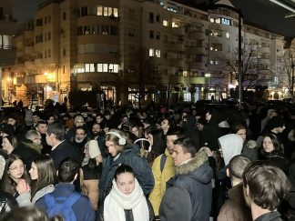 Studentski protest u Novom Sadu