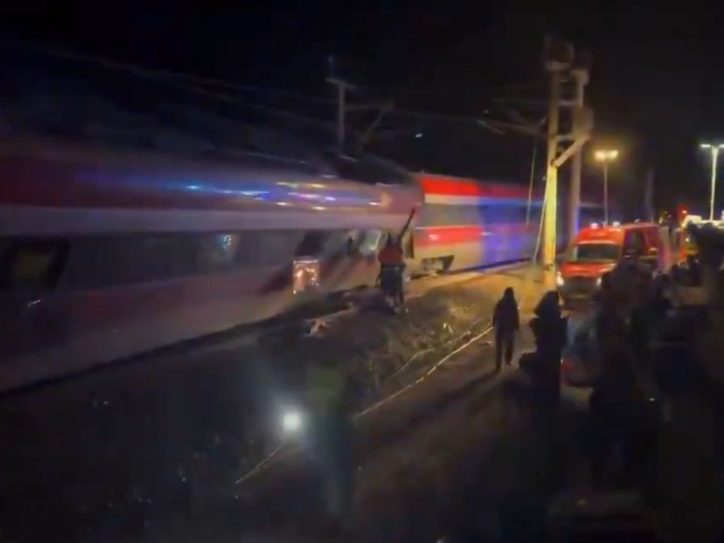 Sudar vozova u Španiji