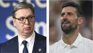 Aleksandar Vučić i Novak Đoković